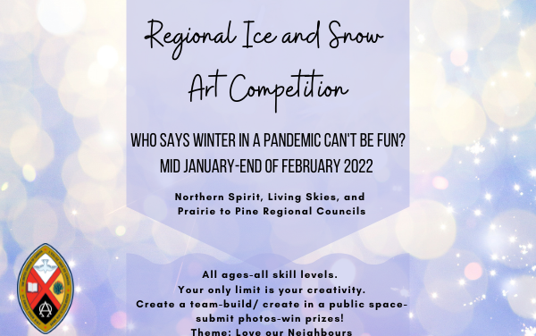 Advance notice: Regional Council snow and ice art competition!