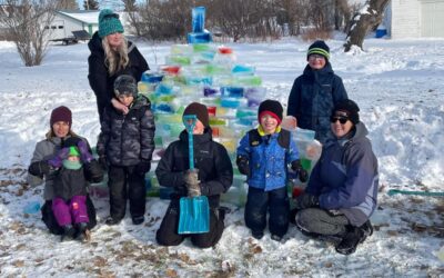 Photo Finish! Regional Council Snow and Ice Art